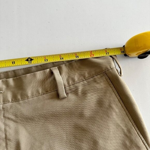 Adidas Men's Khaki 10" Shorts. Size 34. Beige. Polyester - Picture 8 of 9